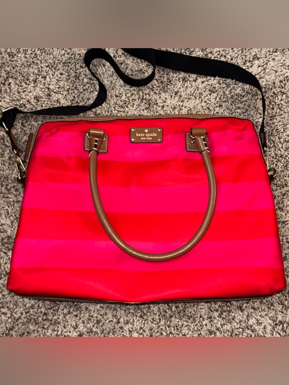 Kate Spade laptop bag crossover purse